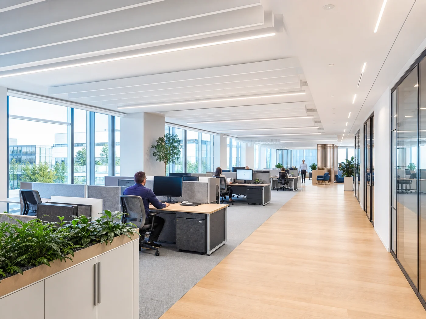 Quietly occupied office illustrating True Occupancy