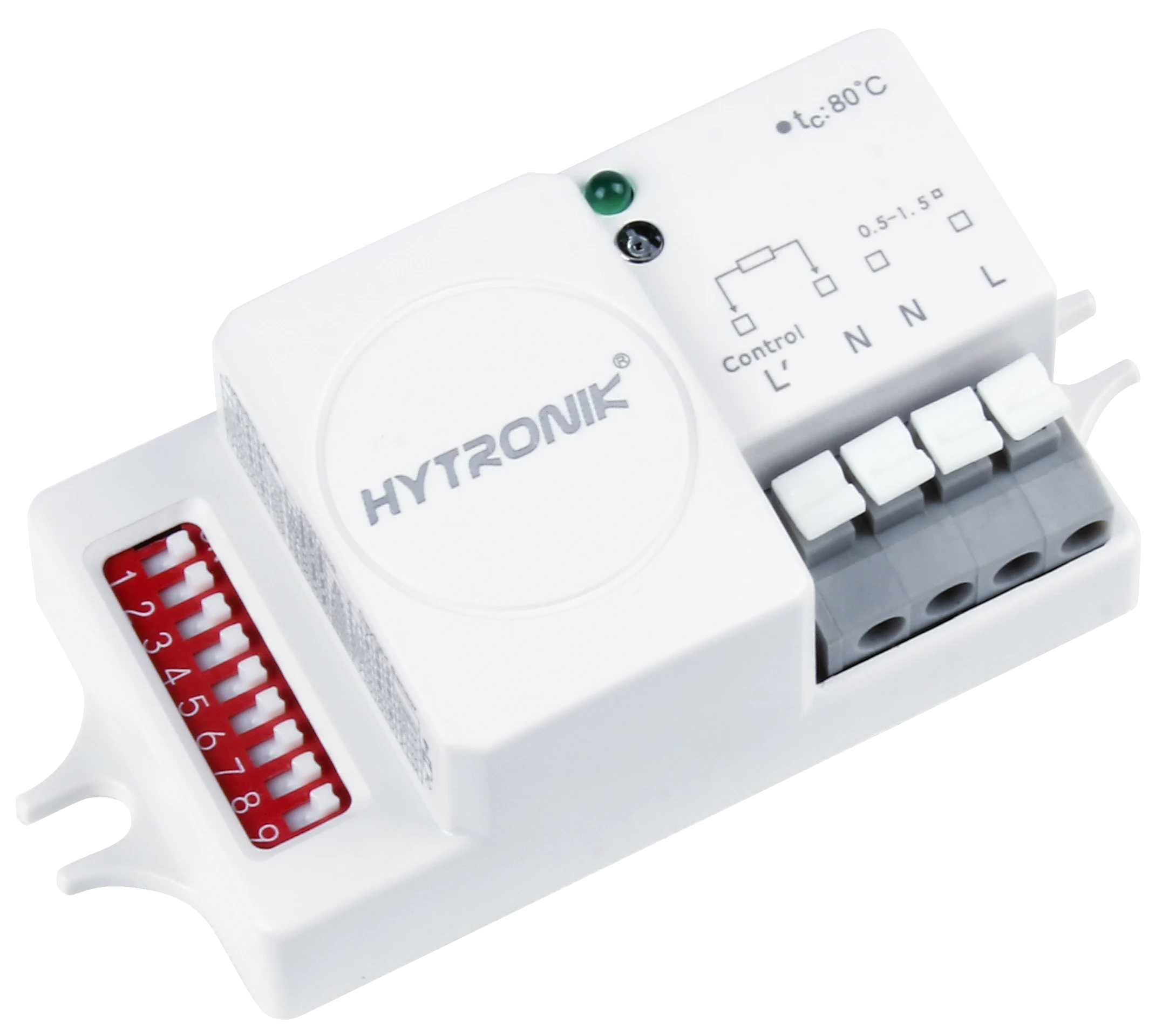 Side view of HC005S HF Lowbay  ON/OFF via Dip-Switch  Photodiode