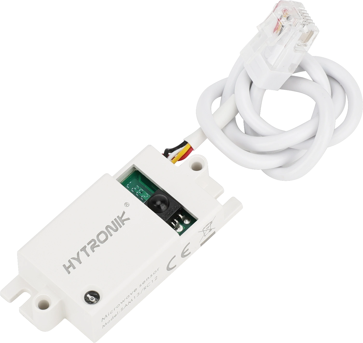 Side view of SAM13/RC12 HF Lowdbay  ON/OFF   RJ12 connector to control body