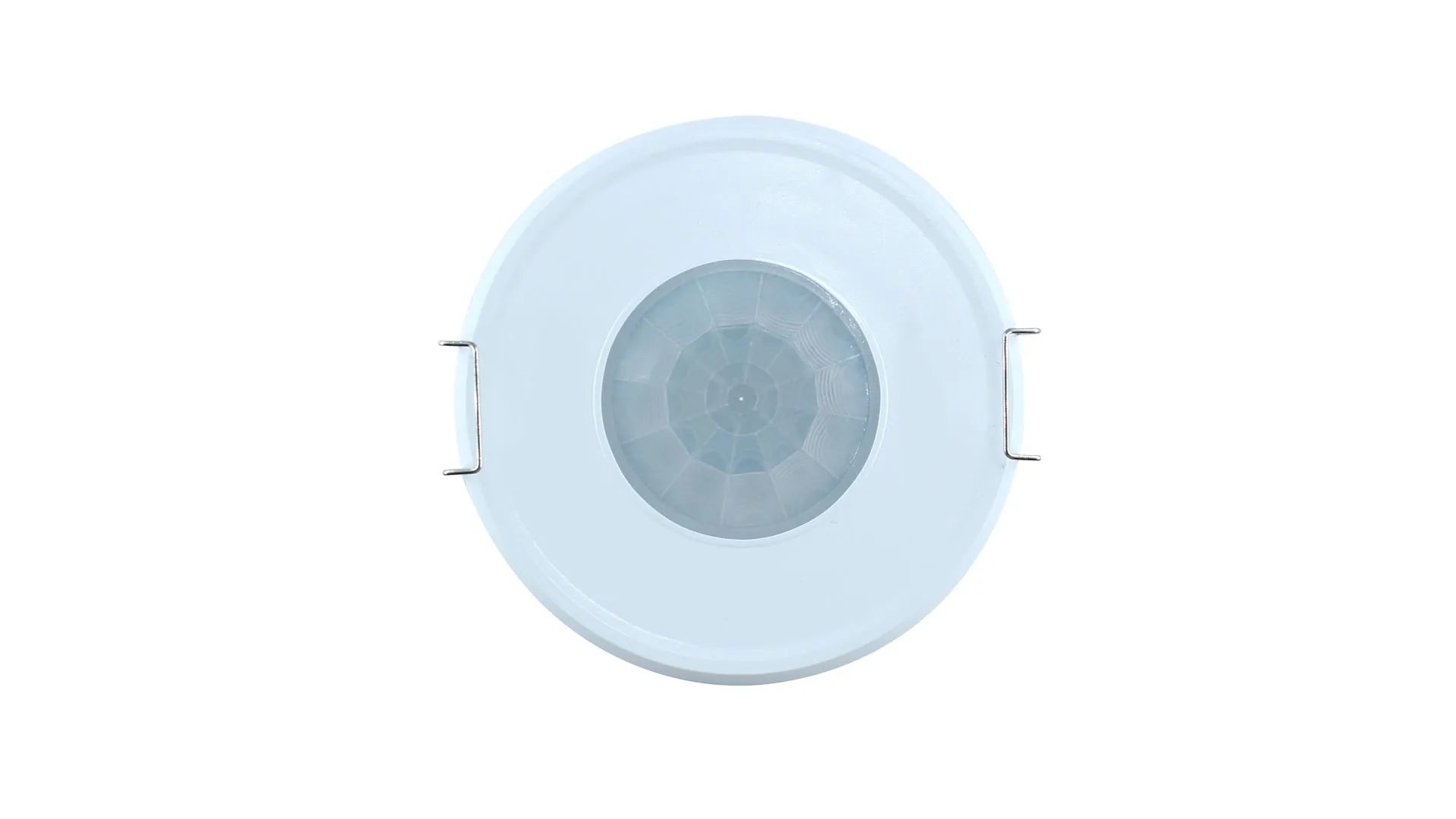 Top view of HBIR28 PIR Lowbay  Bluetooth and ON/OFF  Ceiling mounting