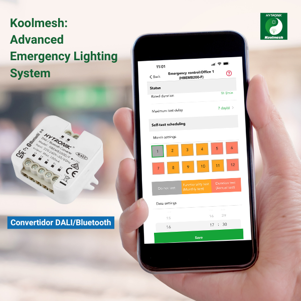 Advanced Koolmesh emergency lighting system Advanced Koolmesh emergency lighting system