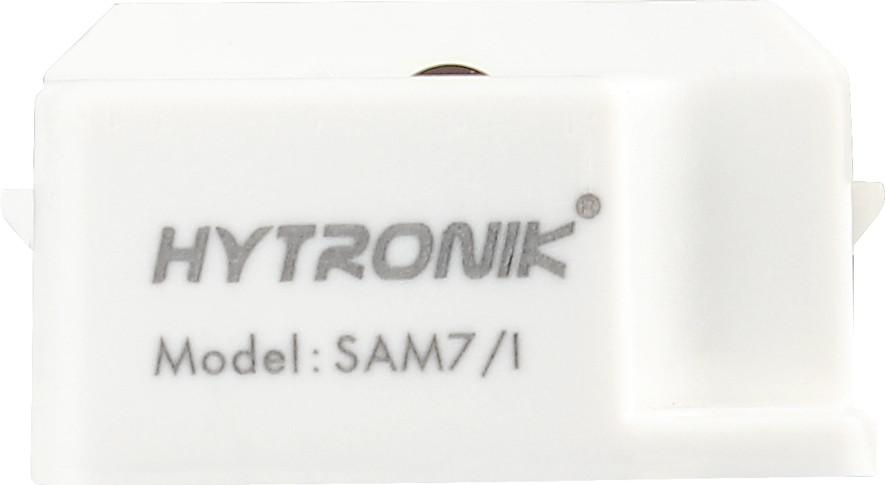 Front view of SAM7/I HF Highbay  Photocell Advance  RJ12 connector to control body