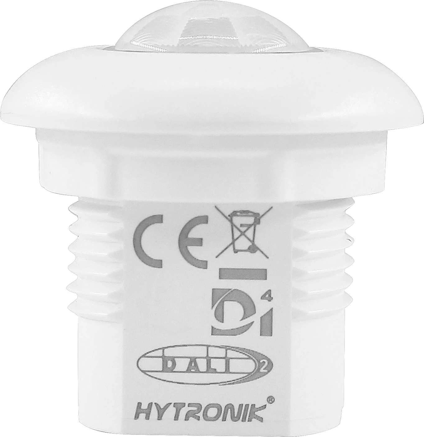 Front view of HIR61 PIR Lowbay  DALI-2 D4i  Zhaga Book 20 Standard