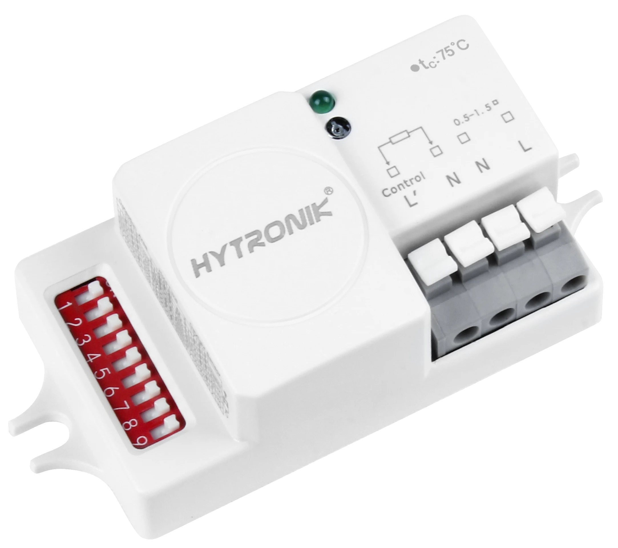 Side view of HC005S/H HF Highbay  ON/OFF via Dip-Switch  Photocell Advance