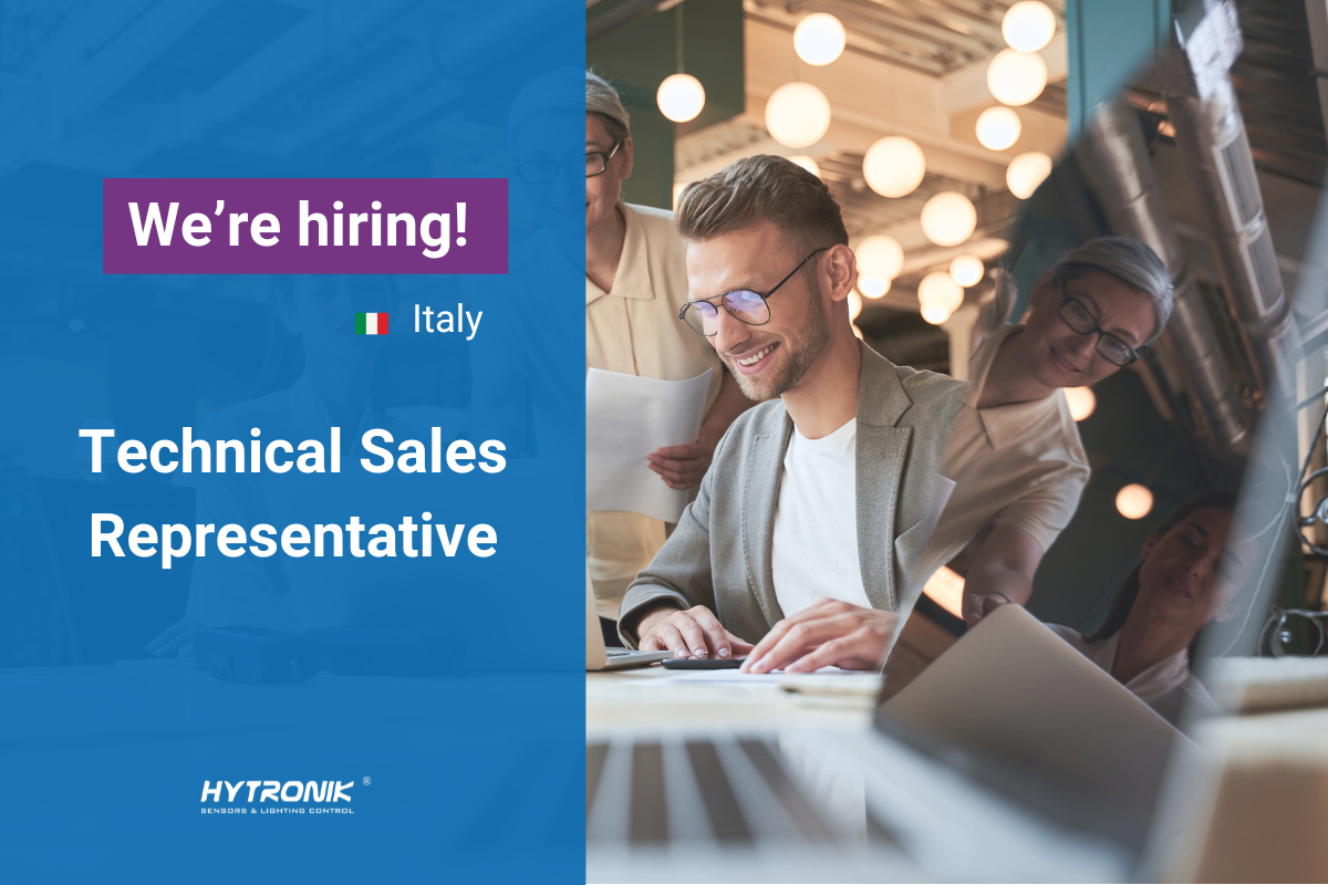 Technical Sales Representative Italy | Hytronik Lighting Controls