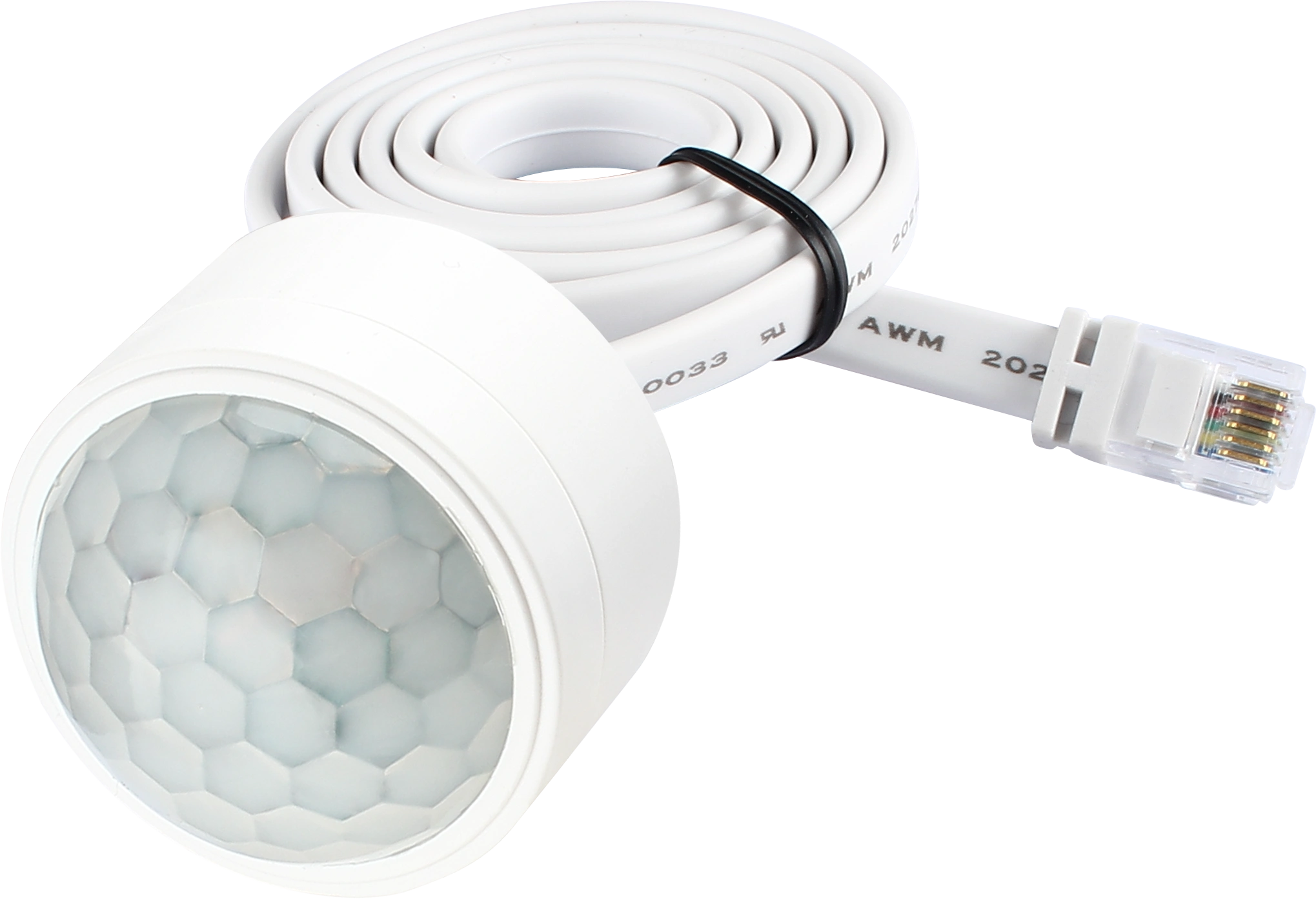 Side view of HIR09/S PIR Highbay  Daylight harvest  RJ12 connector to control body