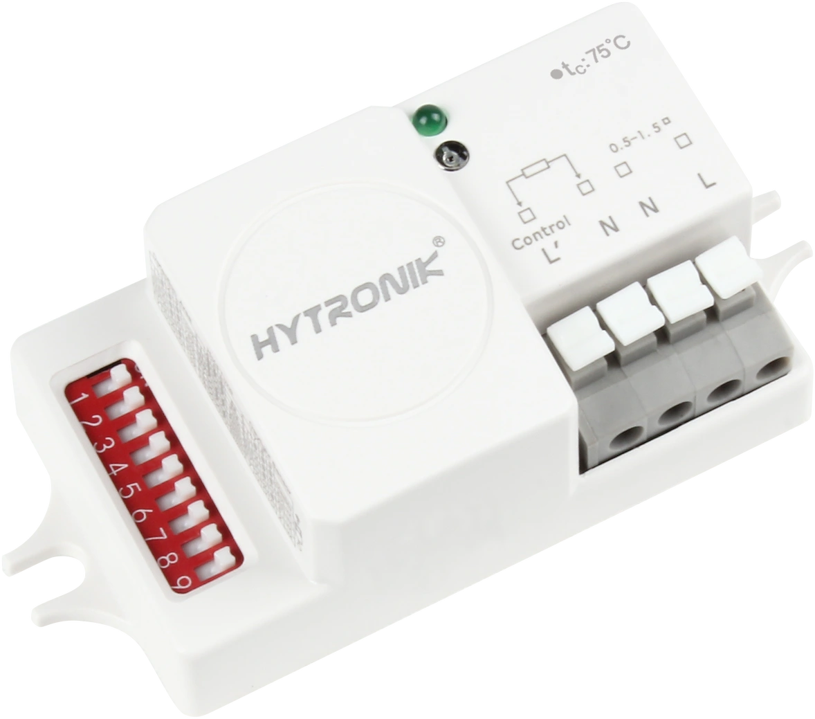 Side view of HC005S/H HF Highbay  ON/OFF via Dip-Switch  Photocell Advance