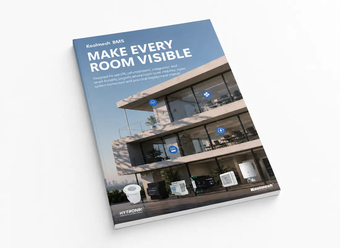 Koolmesh Building Automation Solution Portfolio brochure cover