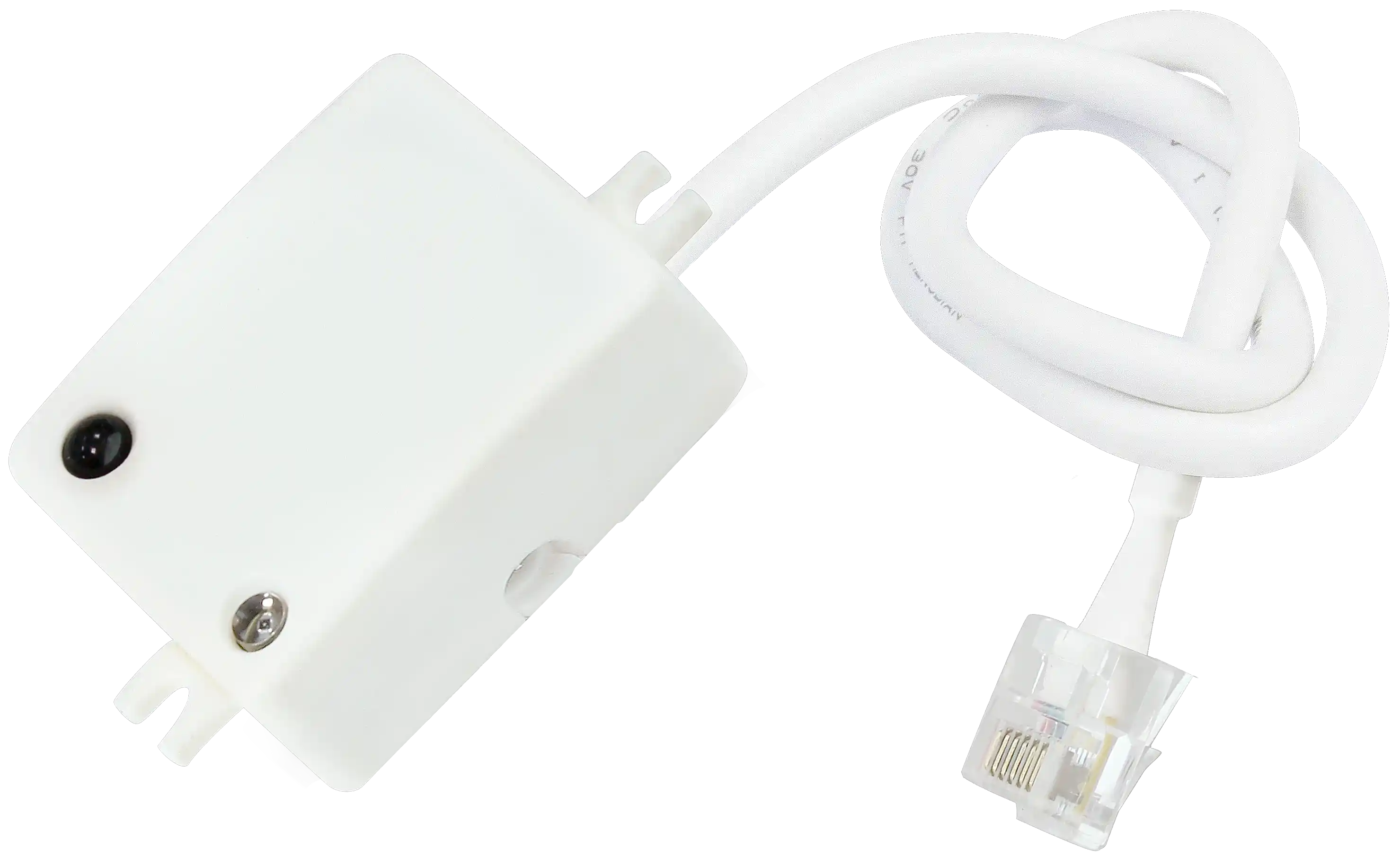 Side view of SAM5/I HF Lowdbay  Photocell Advance  RJ12 connector to control body