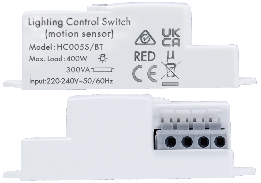 Front view of HC005S/BT HF Lowbay  Bluetooth/ ON/OFF  Photocell Advance