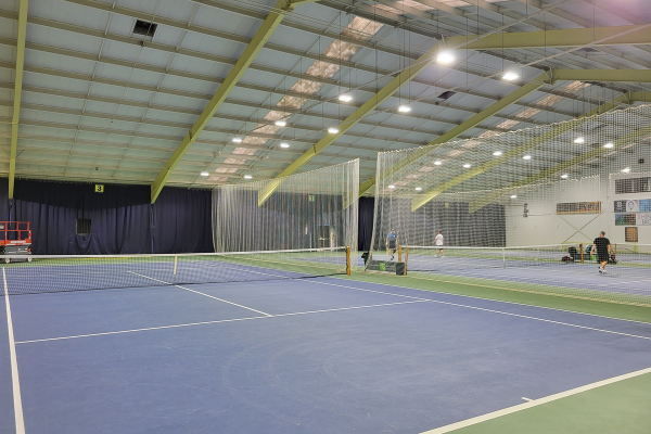 Renovación iluminación pistas de tenis Renovación iluminación pistas de tenis
