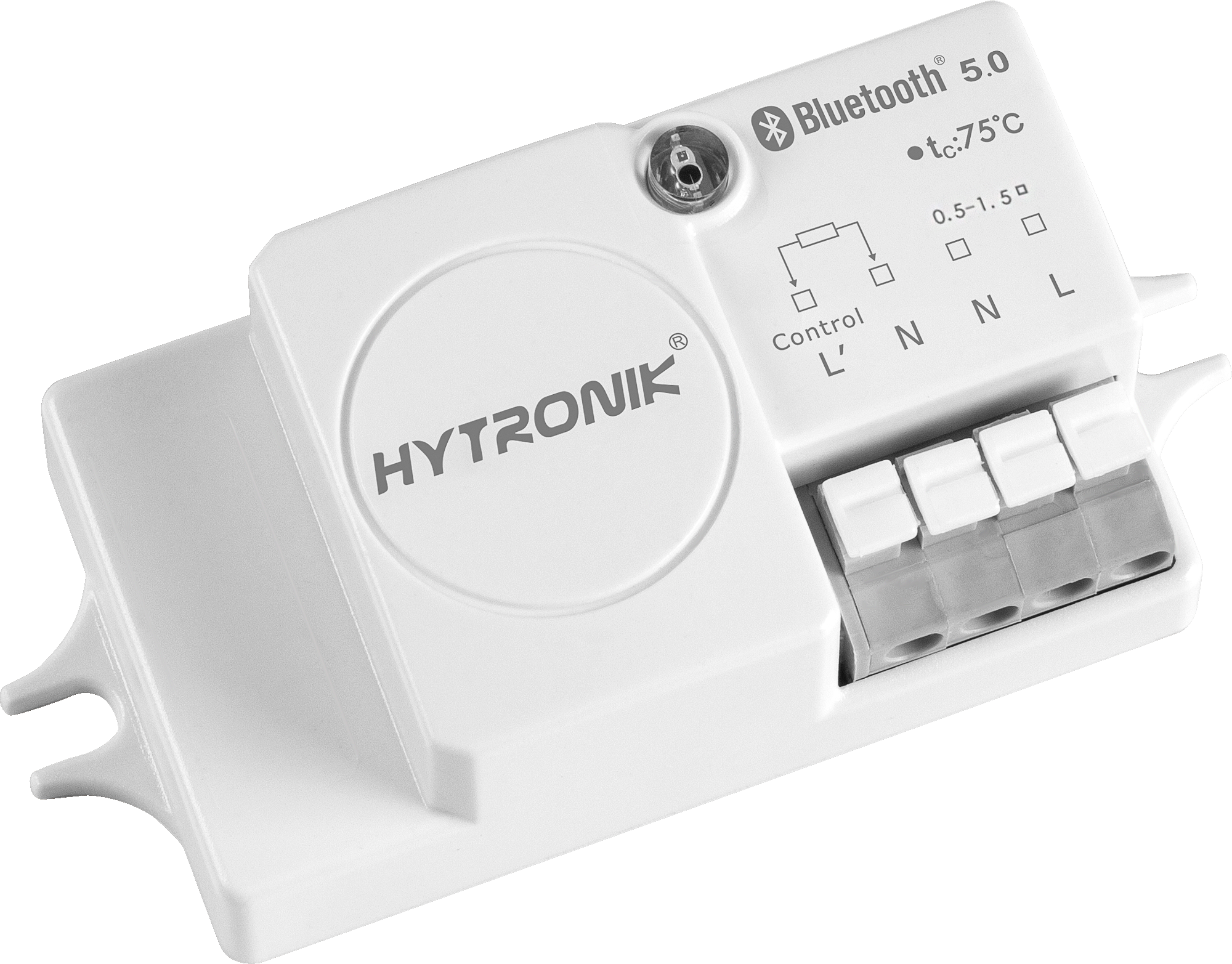 Side view of HC005S/BT HF Lowbay  Bluetooth/ ON/OFF  Photocell Advance