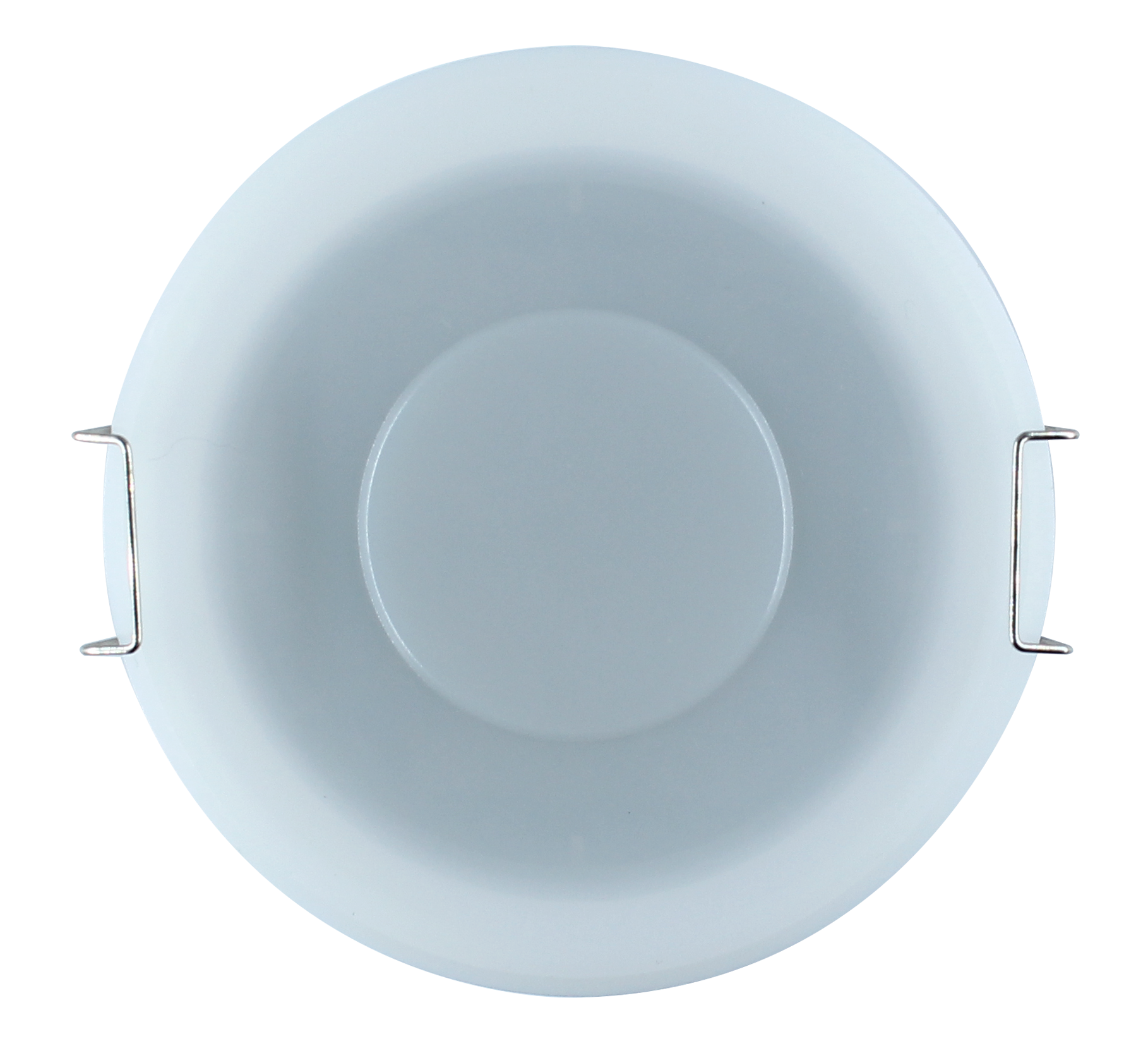 Top view of HMW28VFC/PRO HF Lowbay Occupancy  ON/OFF Volt-free Contact  Surface mounting