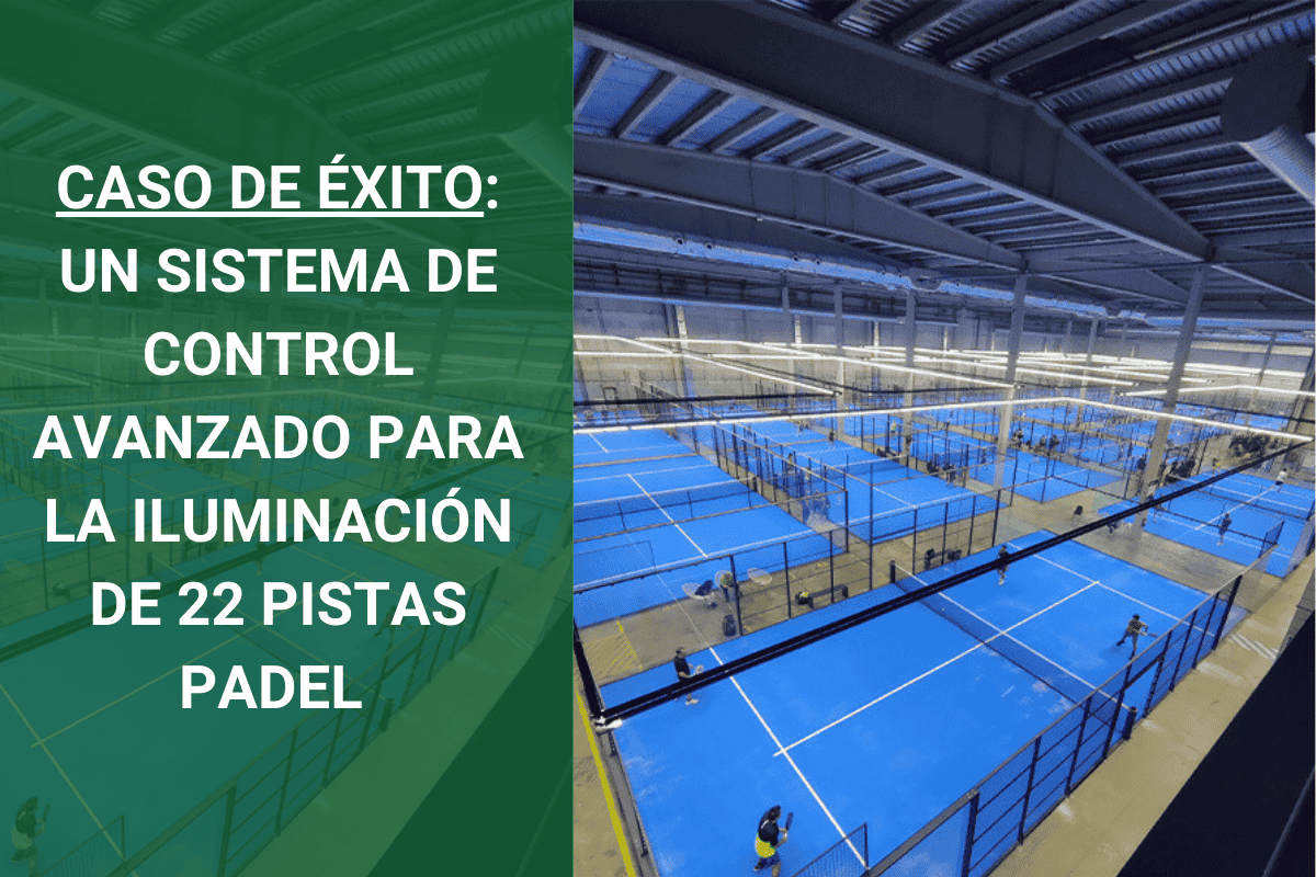CASO DE ÉXITO: SISTEMA DE ILUMINACIÓN INALÁMBRICO Y CONTROL DE ACCESO PARA M3 PADEL ACADEMY CASO DE ÉXITO: SISTEMA DE ILUMINACIÓN INALÁMBRICO Y CONTROL DE ACCESO PARA M3 PADEL ACADEMY