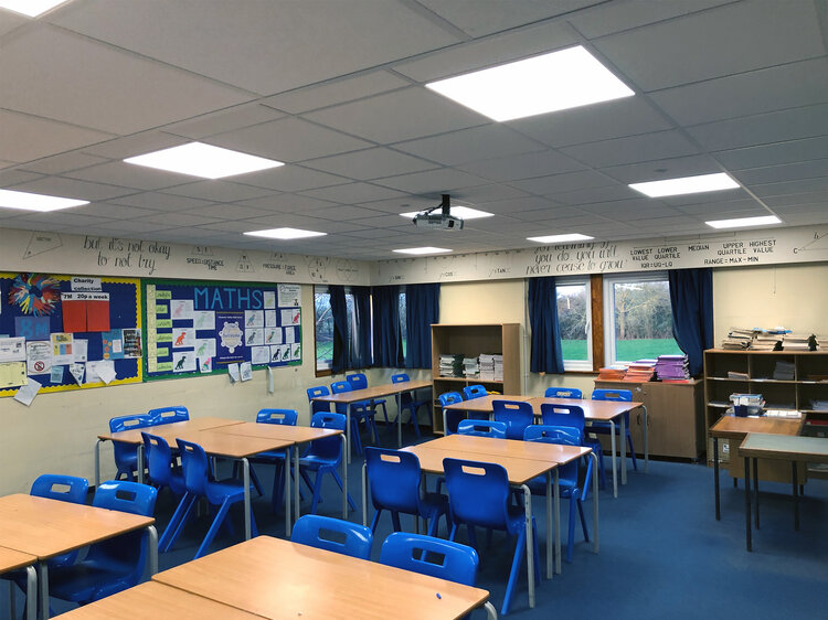 Advanced Lighting Control for Chelmer Valley High School