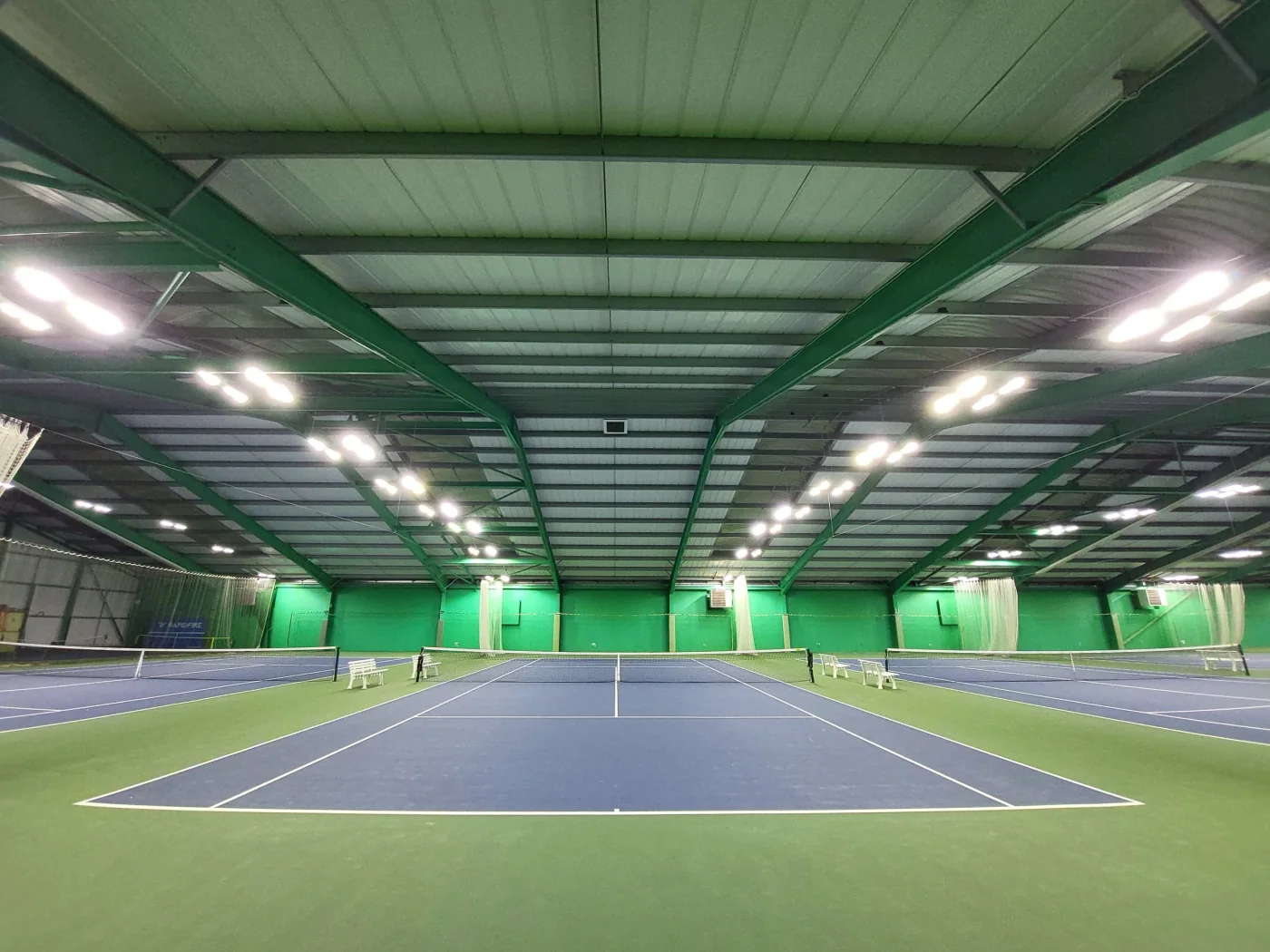 Wrexham Tennis and Padel Centre lighting control project