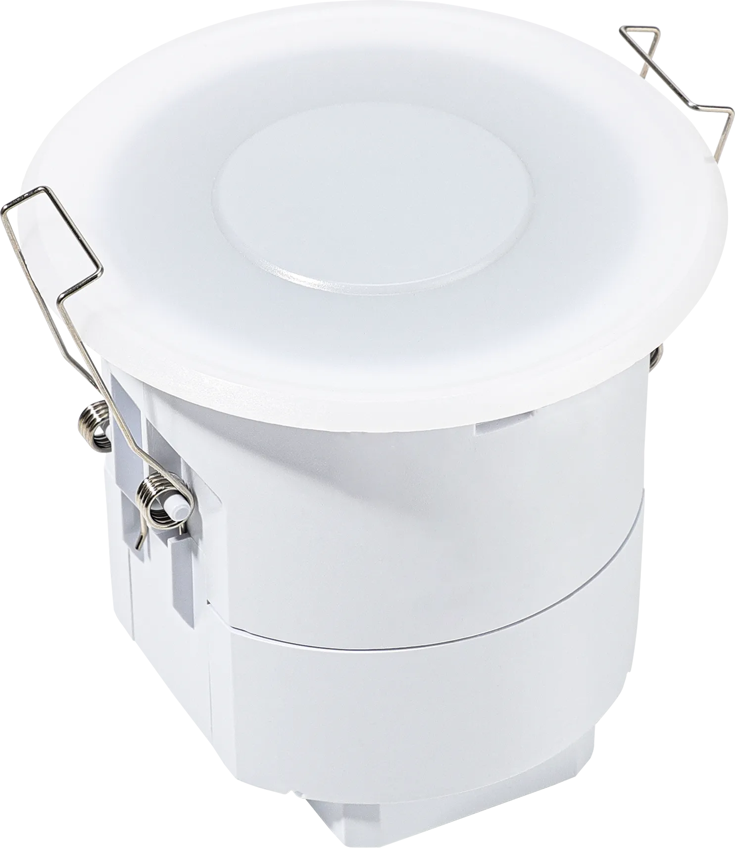 Side view of HBMW28/PRO HF Lowbay Presence  ON/OFF  Surface mounting