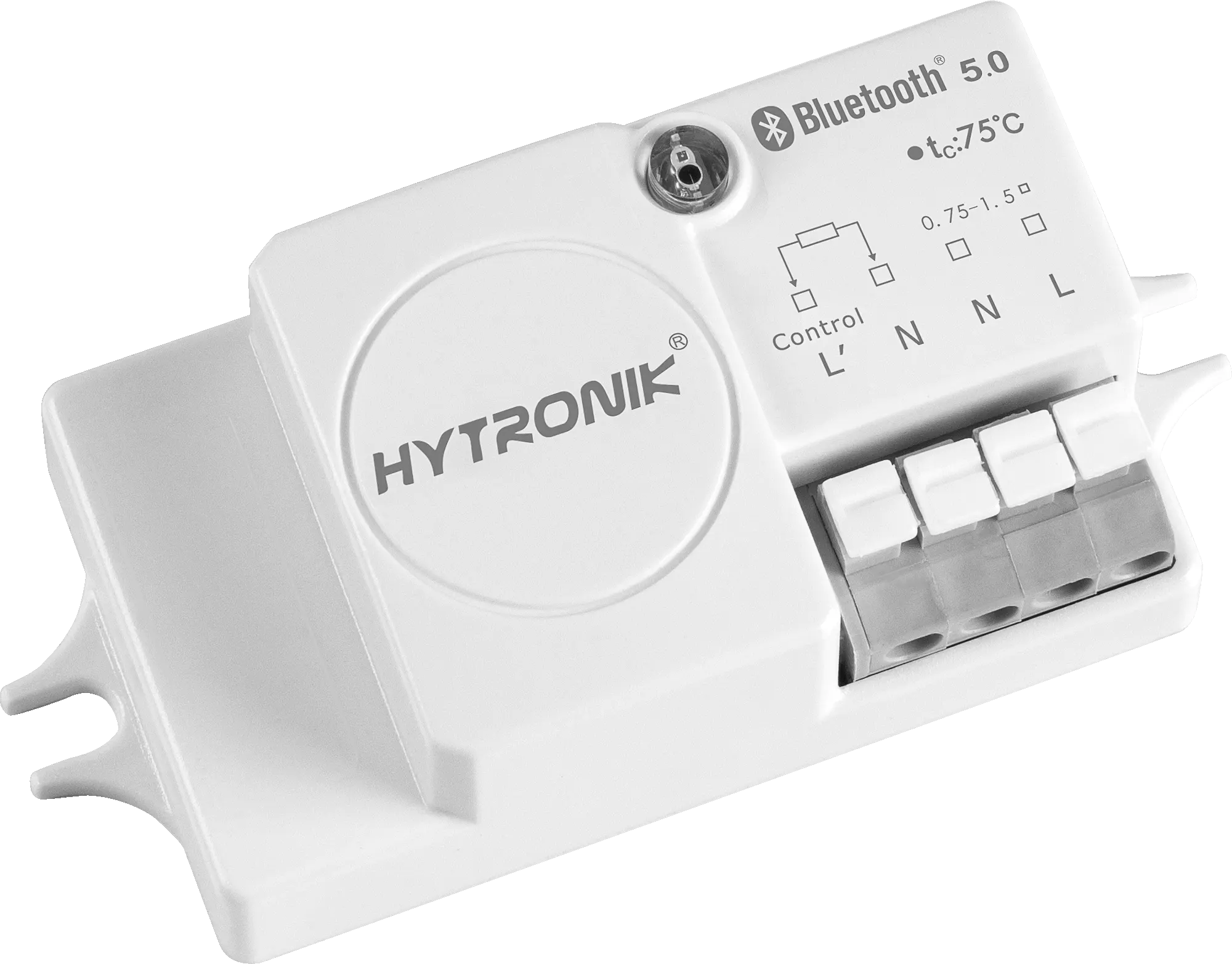 Side view of HC005S/BT HF Lowbay  Bluetooth/ ON/OFF  Photocell Advance