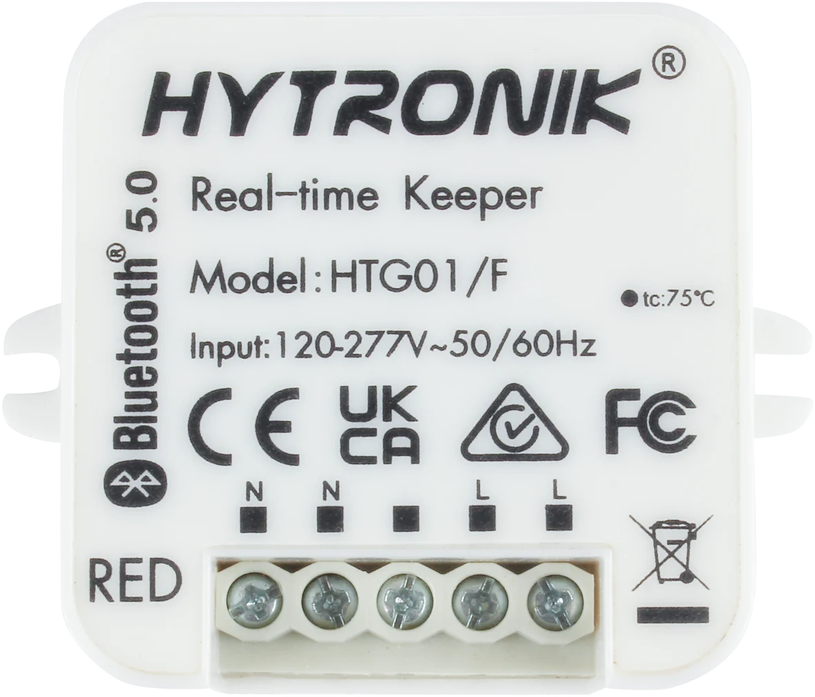 Top view of HTG01/F Real-time keeper  Bluetooth repeater module   Srew fixation