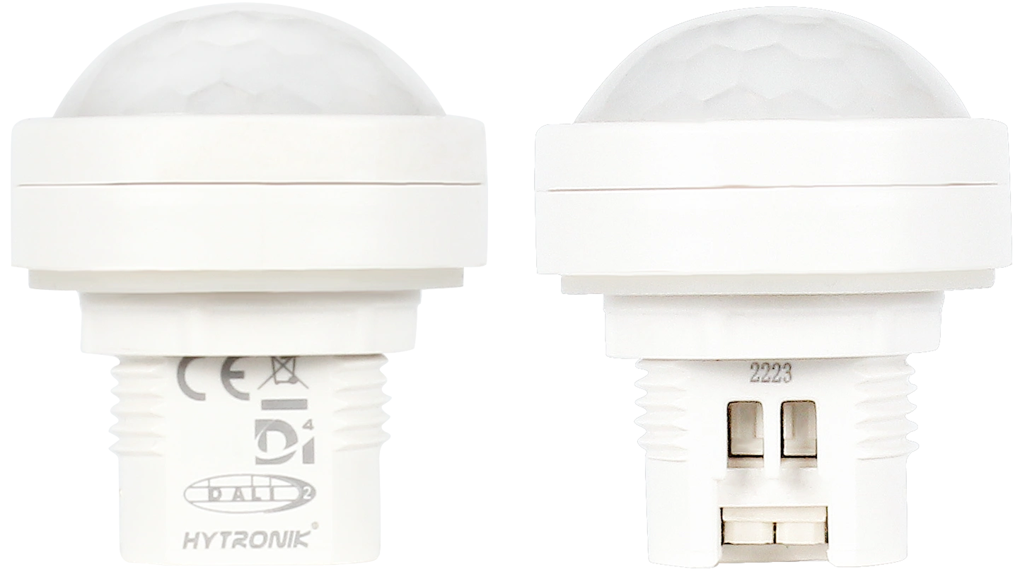 Front view of HIR61/R PIR Highbay  DALI-2 D4i  Zhaga Book 20 Standard