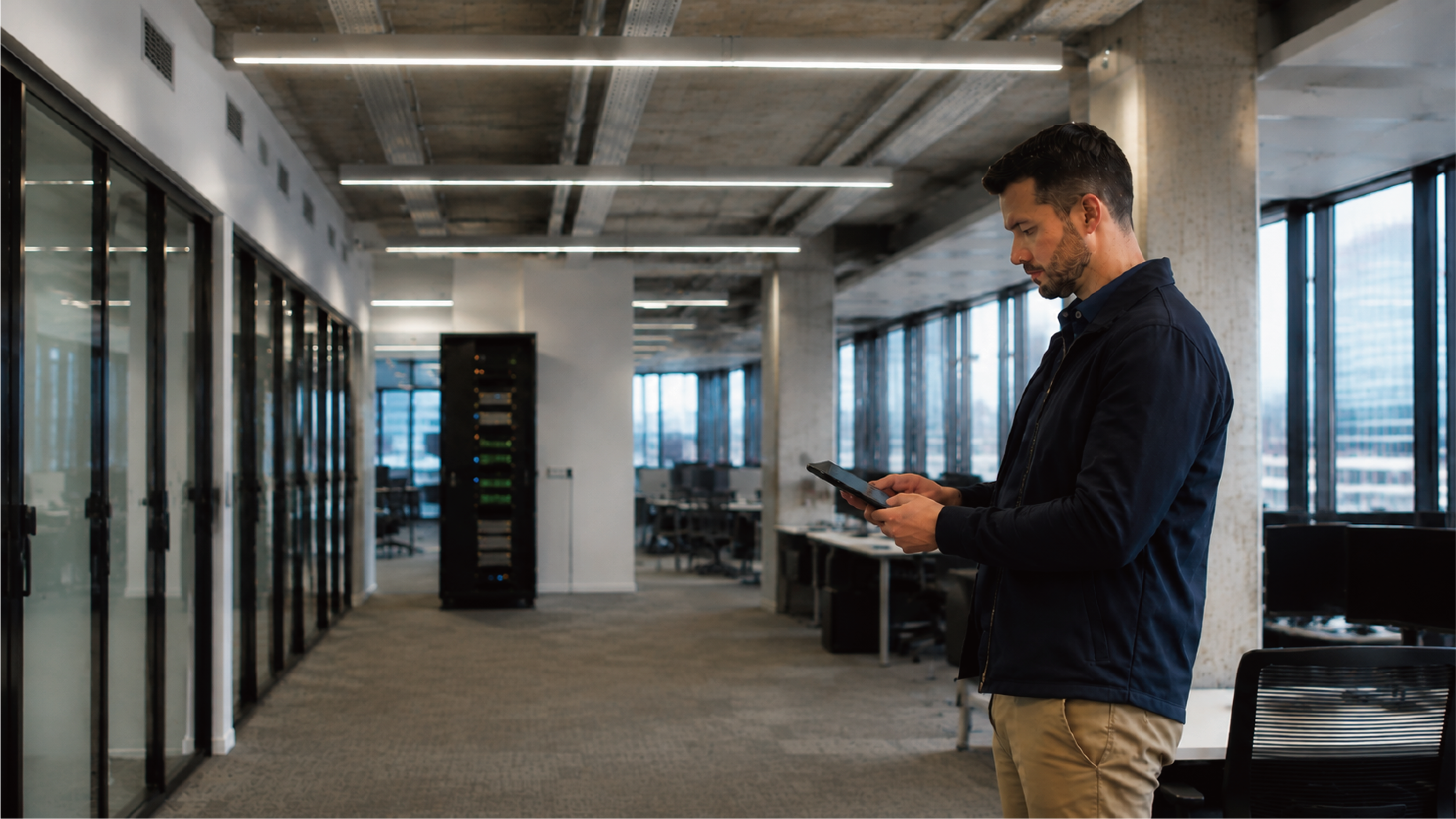 System integrator commissioning connected lighting