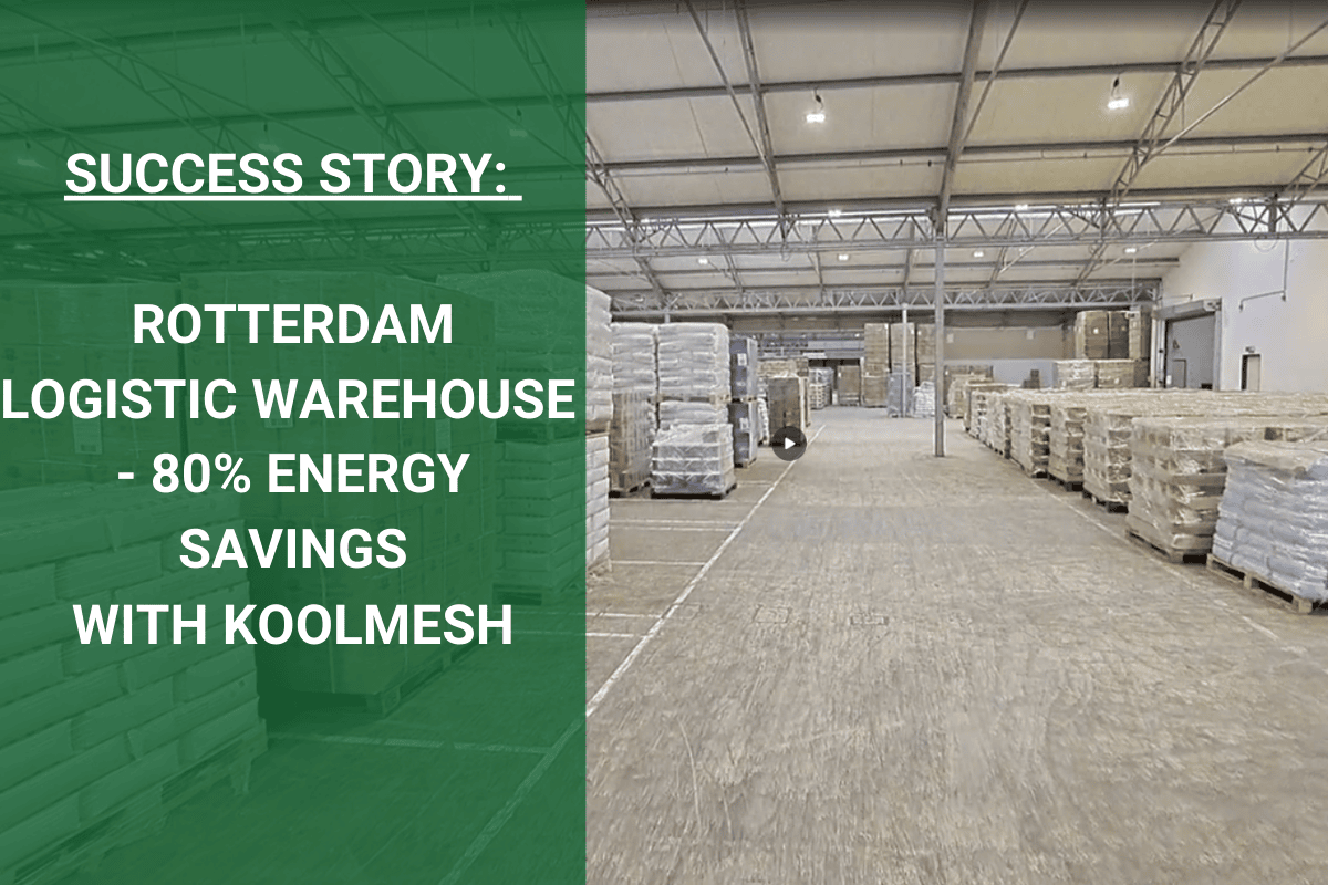 SUCCESS STORY: ROTTERDAM LOGISTIC WAREHOUSE - ADVANCED LIGHTING CONTROL - 80% ENERGY SAVINGS SUCCESS STORY: ROTTERDAM LOGISTIC WAREHOUSE - ADVANCED LIGHTING CONTROL - 80% ENERGY SAVINGS