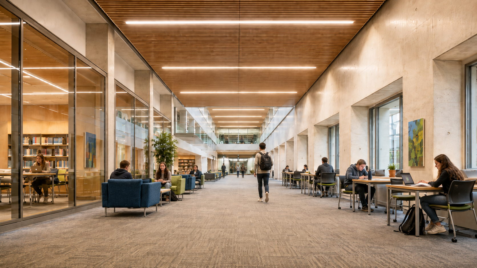 School and education lighting environment