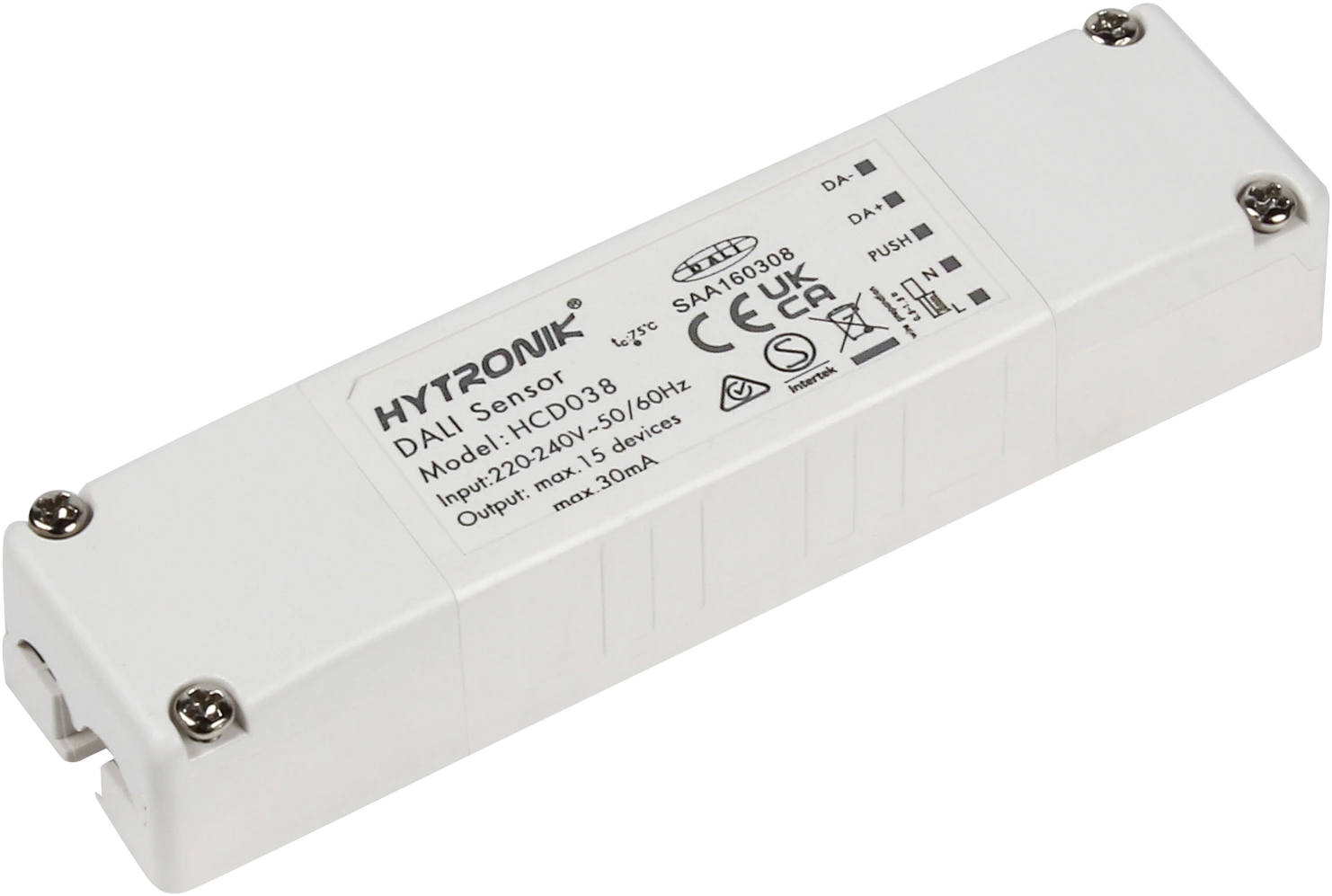 Side view of HCD038 Control unit  