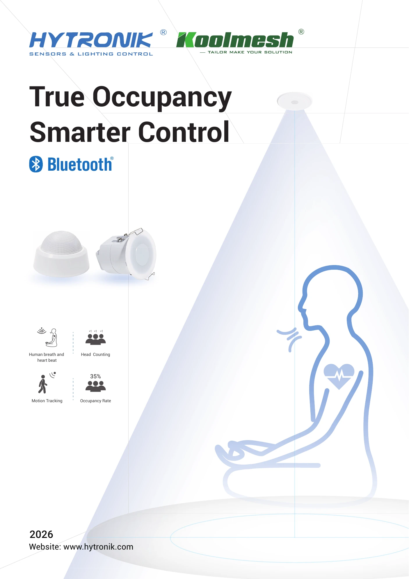 Titelbild des technischen Hytronik True Occupancy Leitfadens 2026