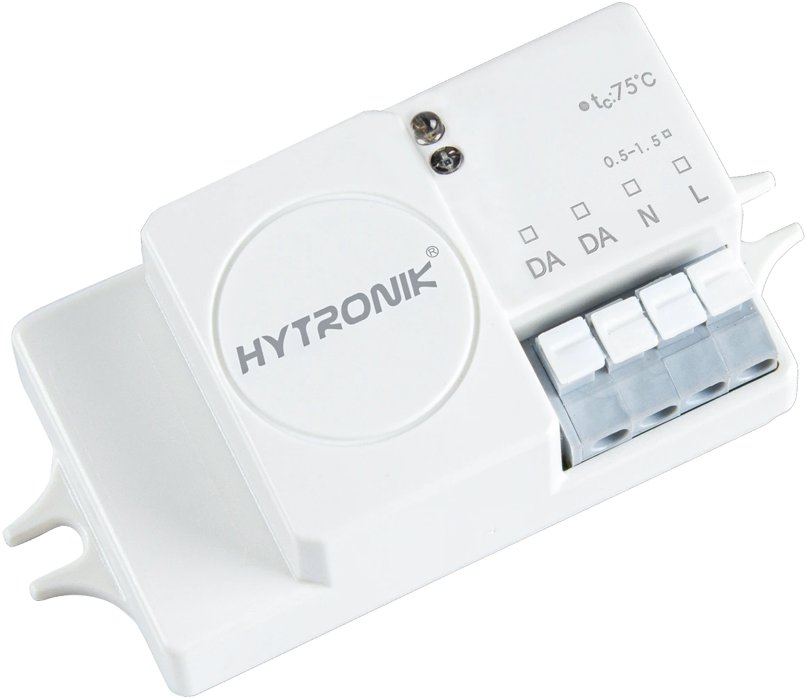 Side view of HCD405D2 HF Lowbay  DALI-2 input device  Photodiode