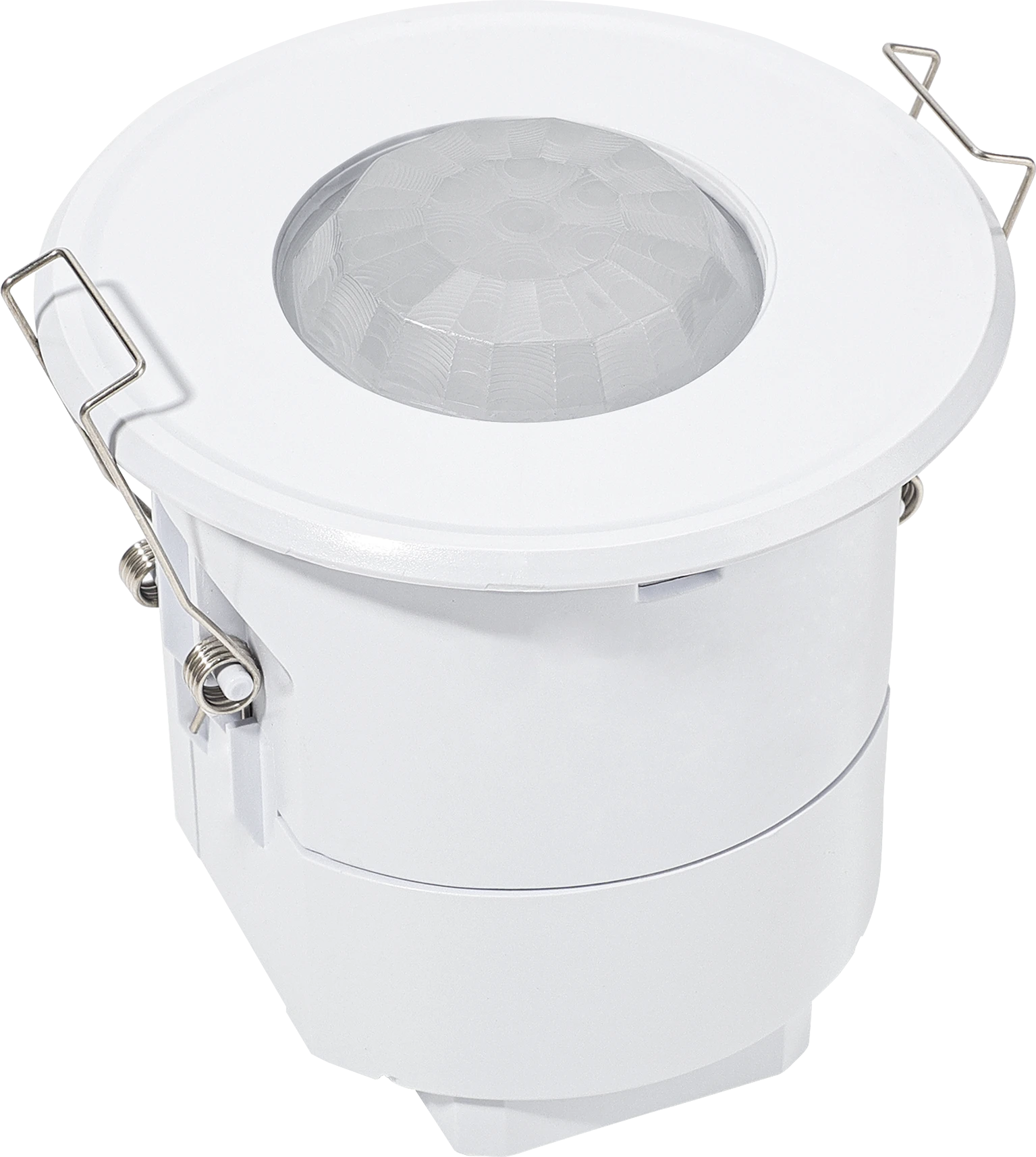 Side view of HIR27/R PIR Highbay  DALI-2 with PSU and IR Controller  Ceiling mounting