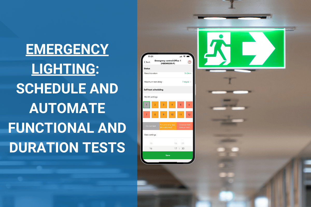 AUTOMATE AND SCHEDULE EMERGENCY LIGHTING TESTS WITH KOOLMESH